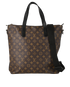 Davis Macassar Tote, £1,150, Handbags, Brown, Canvas, Front view